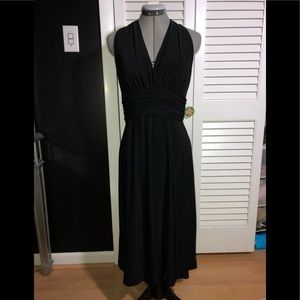 Black  v neck dress